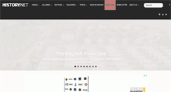 Desktop Screenshot of historynet.com